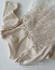 Little Foxx – Lace Ribbon Open One-piece