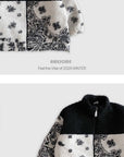 Little Foxx – Paisley Fleece Zip-up