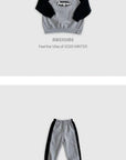 Little Foxx – Hope Color-block Fleece-lined Top & Bottom Set