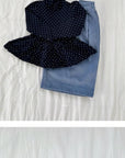 Little Foxx – Merry Dot Frill Tee