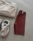 Oatmeal Cozy Set – Lässiges Sweatshirt & Radlerhose