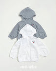 Wind Hooded Zip-up Jacket