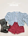 Balloon Corduroy Shorts