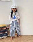 Stripe Pocket Pants – Casual pants with statement pockets