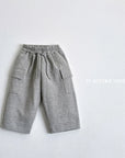 Wide Fit Cargo Tie Pants