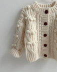 Pom Cardigan