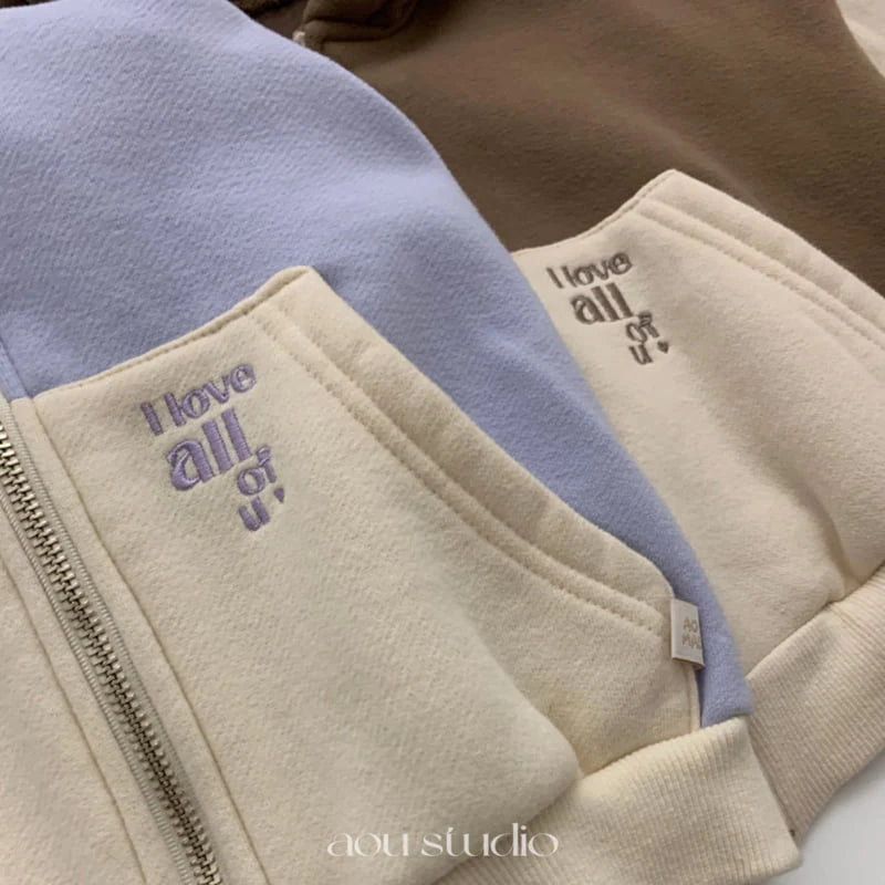 Melo Brushed Hoodie Zip-Up