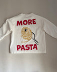 More Pasta Longsleeve – Shirt mit starkem Rückenprint