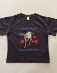 Bon Appetito T-Shirt – Statement-Shirt mit Pasta-Print
