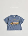 Car Print Short Sleeve Tee