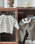 Henley Stripe Tee