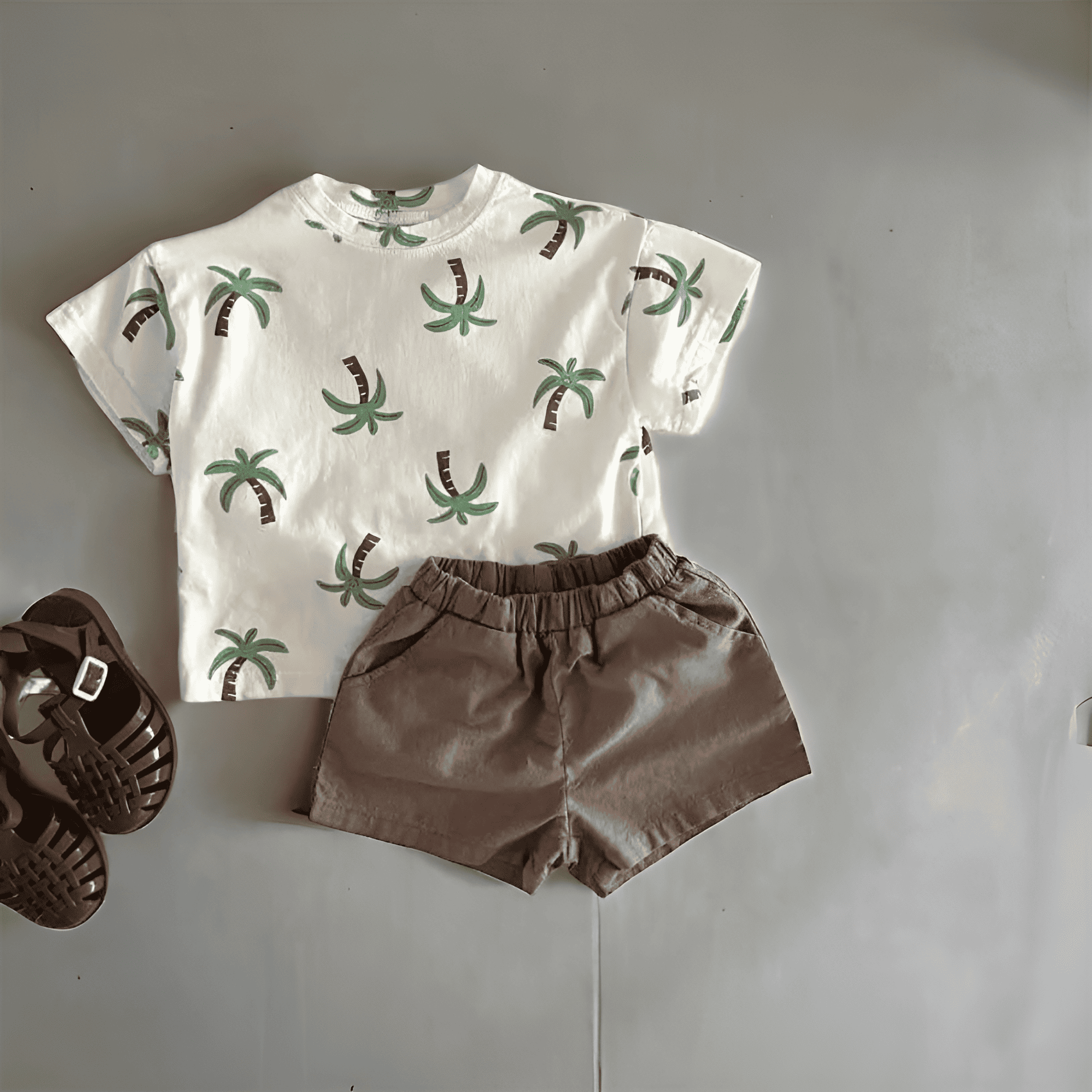 Palm Club Shirt – Lockeres Shirt mit Palmen-Print