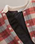 Checked Jacket – Karierte Jacke mit Wohlfühlfaktor