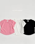 Rounded Hem Long Tee