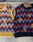 Smile Jacquard Vest