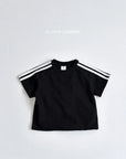 Pique Line Short Sleeve Tee