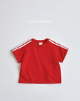 Pique Line Short Sleeve Tee