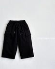 Wide Fit Cargo Tie Pants
