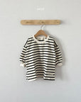 Aker Stripe Boxy Tee