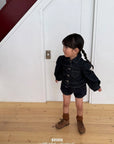 Little Foxx – Peanut Heart Denim Pants
