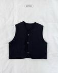 Little Foxx – Diamond Knit Vest