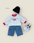 Little Foxx – Awning Cargo Denim Pants