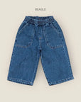 Little Foxx – Square Pocket Denim Pants