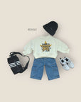 Little Foxx – Awning Cargo Denim Pants