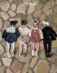 Little Foxx – Tone Tone Ribbon Footed Leggings