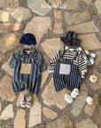 Little Foxx – More Stripe Suspender Suit