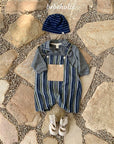 Little Foxx – More Stripe Suspender Suit