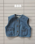 Little Foxx – Loose Denim Vest