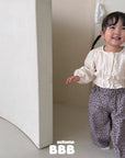 Little Foxx – Leopard Denim Pants