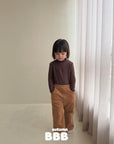 Little Foxx – Stripe Half Turtleneck Tee