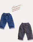 Little Foxx – Pocket Cargo Denim Pants