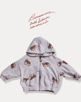 Little Foxx – Lion Graphic Hood Zip-up