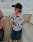Little Foxx – Lion Graphic Hood Zip-up