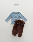 Little Foxx – Dot Frill Jogger Pants