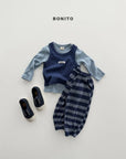 Little Foxx – Stripe Knit Jogger Pants