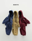 Little Foxx – Woori Striped Hooded Zip-up Set