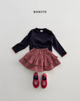 Little Foxx – Check Tiered Skirt