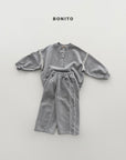 Little Foxx – Raw Edge Henley Sweatshirt