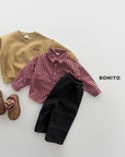 Little Foxx – Fleeced Check Shirt