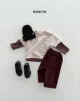 Little Foxx – Double Fleeced Raglan Layered Tee