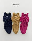 Little Foxx – Biscuit Vest Top & Bottom Set