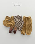 Little Foxx – Biscuit Vest Top & Bottom Set