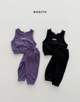 Little Foxx – Mini Waffle Vest Set