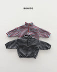 Little Foxx – Tumble Striped Half Zip-up