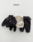 Little Foxx – Dot Half Zip-up Set