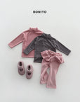 Little Foxx – 1+1 Mock Neck Tee